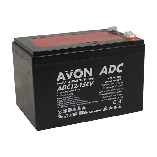 AVON - Avon Deep Cycle AGM GEL 12v 15ah