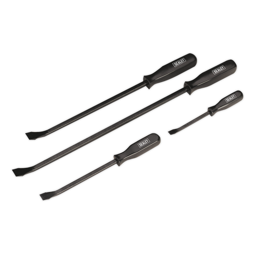 Sealey - AK206 Prybar Set 4pc Hand Tools Sealey - Sparks Warehouse