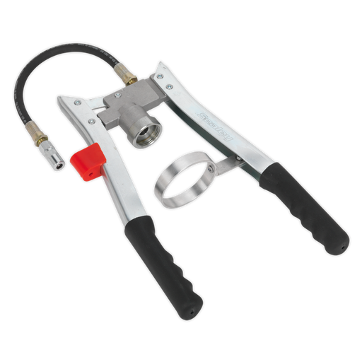 Sealey - AK4403 Double Lever Grease Gun Lubrication Sealey - Sparks Warehouse