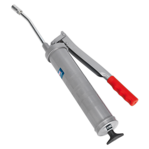 Sealey - AK443 Side Lever Grease Gun Three-Way Fill Lubrication Sealey - Sparks Warehouse