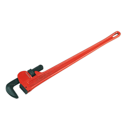 Sealey - AK5113 Pipe Wrench European Pattern 915mm Cast Steel Hand Tools Sealey - Sparks Warehouse