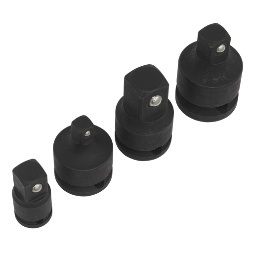 Sealey - Impact Socket Adaptor Set 4pc Hand Tools Sealey - Sparks Warehouse