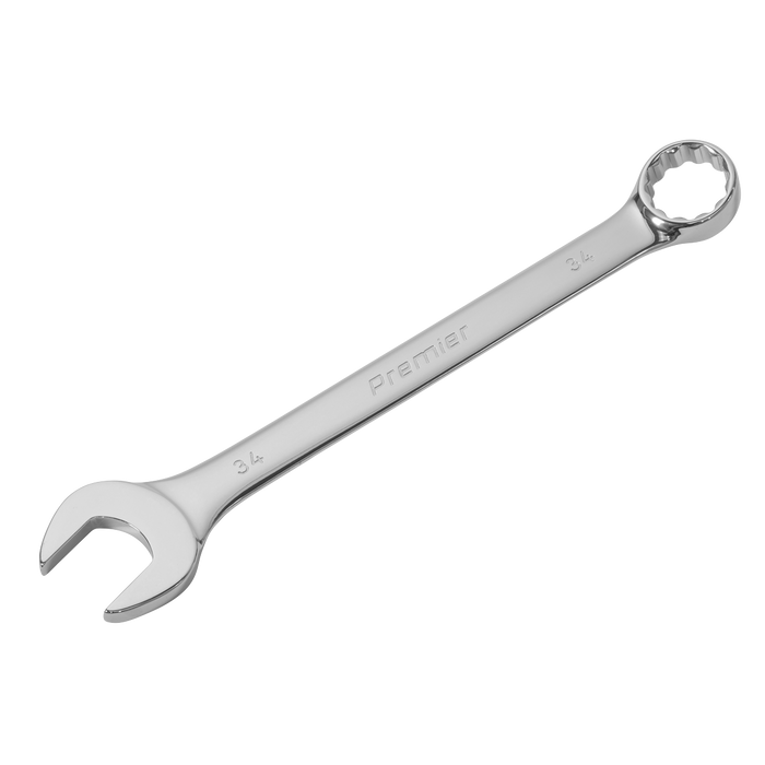 Sealey - AK632434 Combination Spanner Super Jumbo 34mm Hand Tools Sealey - Sparks Warehouse