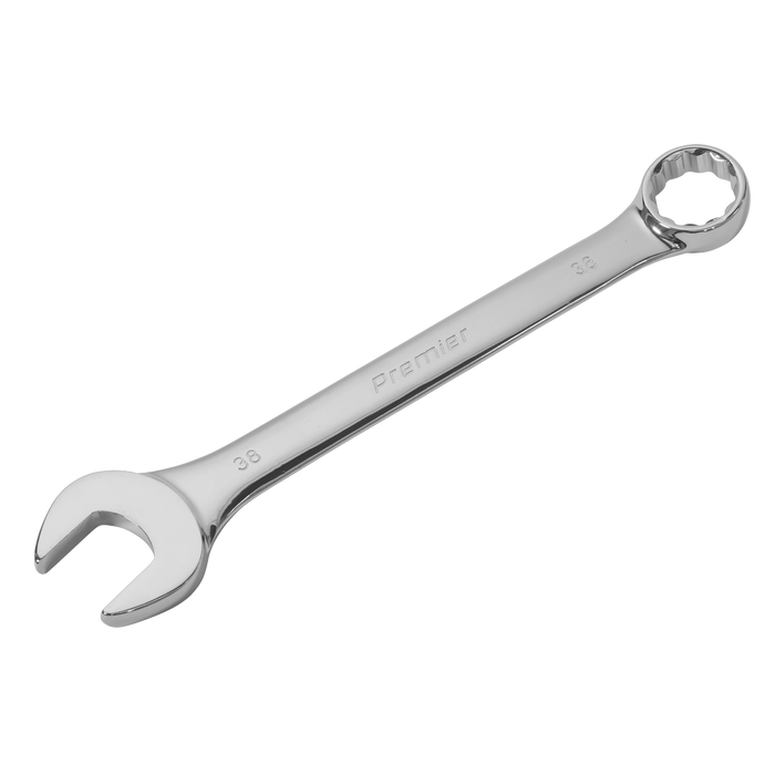 Sealey - AK632438 Combination Spanner Super Jumbo 38mm Hand Tools Sealey - Sparks Warehouse