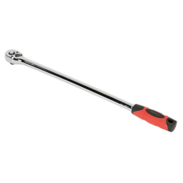 Sealey - AK6694 Ratchet Wrench Extra-Long 435mm 3/8"Sq Drive Hand Tools Sealey - Sparks Warehouse