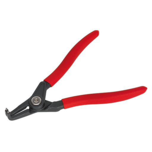 Sealey - AK84551 Circlip Pliers External Bent Nose 170mm Hand Tools Sealey - Sparks Warehouse