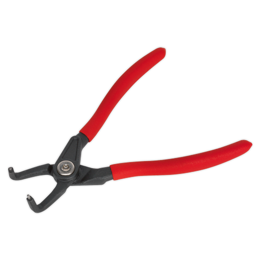 Sealey - AK84553 Circlip Pliers Internal Bent Nose 170mm Hand Tools Sealey - Sparks Warehouse