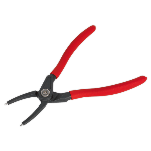 Sealey - AK84554 Circlip Pliers Internal Straight Nose 170mm Hand Tools Sealey - Sparks Warehouse