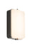 Knightsbridge AMLEDBS 230V 5W IP54 Amenity Black/Opal LED Bulkhead with Sensor Bulkhead Knightsbridge - Sparks Warehouse