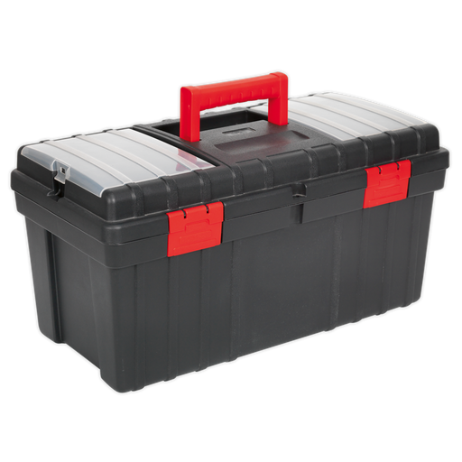 Sealey - AP490 Toolbox 490mm with Tote Tray Storage & Workstations Sealey - Sparks Warehouse