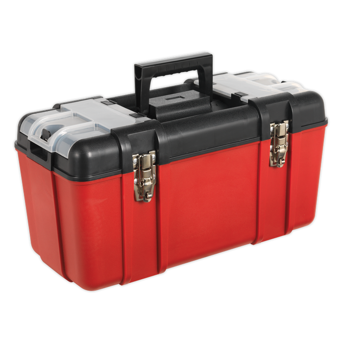 Sealey - AP535 Toolbox 495mm with Tote Tray Storage & Workstations Sealey - Sparks Warehouse