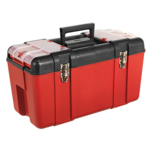 Sealey - AP536 Toolbox 595mm with Tote Tray Storage & Workstations Sealey - Sparks Warehouse