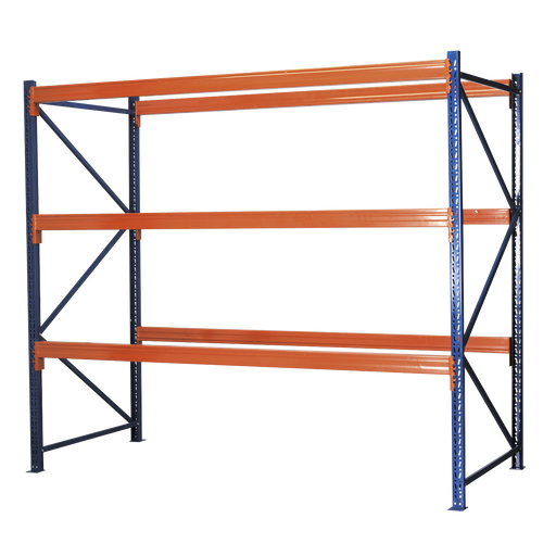 Sealey APR3001 - Heavy-Duty Racking Unit with 3 Beam Sets 1000kg Capacity Per Level Storage & Workstations Sealey - Sparks Warehouse