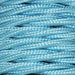 1.5mm Core Decorative Braided Fabric Flex  - 1 Metre Length  - AQUA TWIST