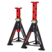 Sealey - AS6R Axle Stands (Pair) 6tonne Capacity per Stand - Red Jacking & Lifting Sealey - Sparks Warehouse