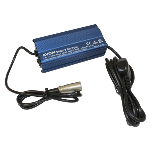 AVON - AC2404B AVON BATTERY CHARGER 24V 4A 3 STAGE INTELL
