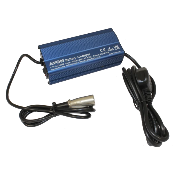 AVON - AC2404B AVON BATTERY CHARGER 24V 4A 3 STAGE INTELL