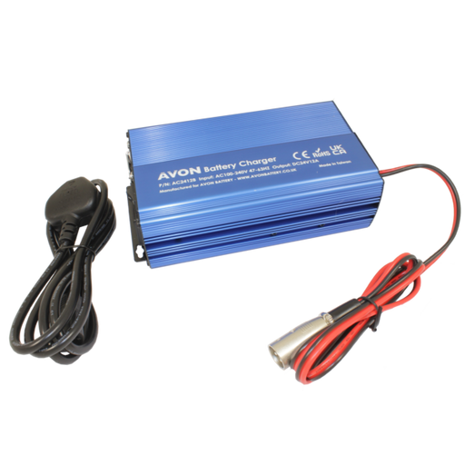 AVON - AC2412B AVON BATTERY CHARGER 24V 12A 5 STAGE INTEL
