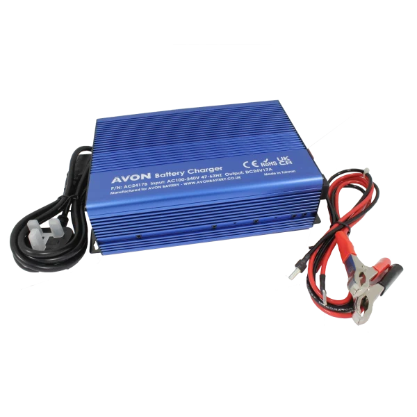 AVON - AC2417B AVON BATTERY CHARGER 24V 17A 5 STAGE INTEL