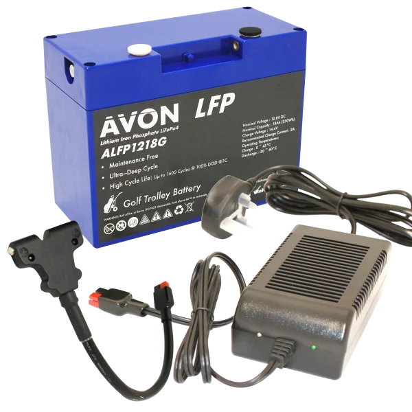 AVON - AVON LITHIUM GOLF BATTERY & CHARGER 12V 25AH