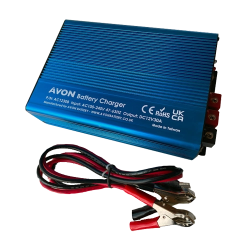 AVON - AC1230B AVON BATTERY CHARGER 12V 30A 5 STAGE INTEL