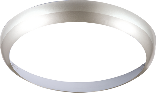 Knightsbridge BF14BMS Matt Silver Bezel FOR BF LED Bulkhead 14W 300mm Lighting Accessories Knightsbridge - Sparks Warehouse