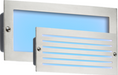 Knightsbridge BLED5SB 230V IP54 5W Blue LED Brick Light - Brushed Steel Fascia Brick Light Knightsbridge - Sparks Warehouse
