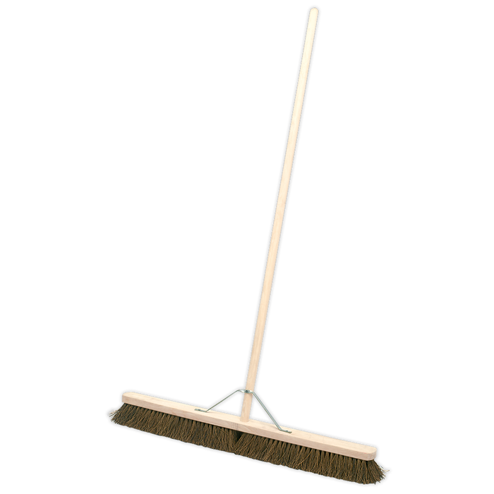 Sealey - BM36H Broom 36"(900mm) Stiff/Hard Bristle Janitorial / Garden & Leisure Sealey - Sparks Warehouse