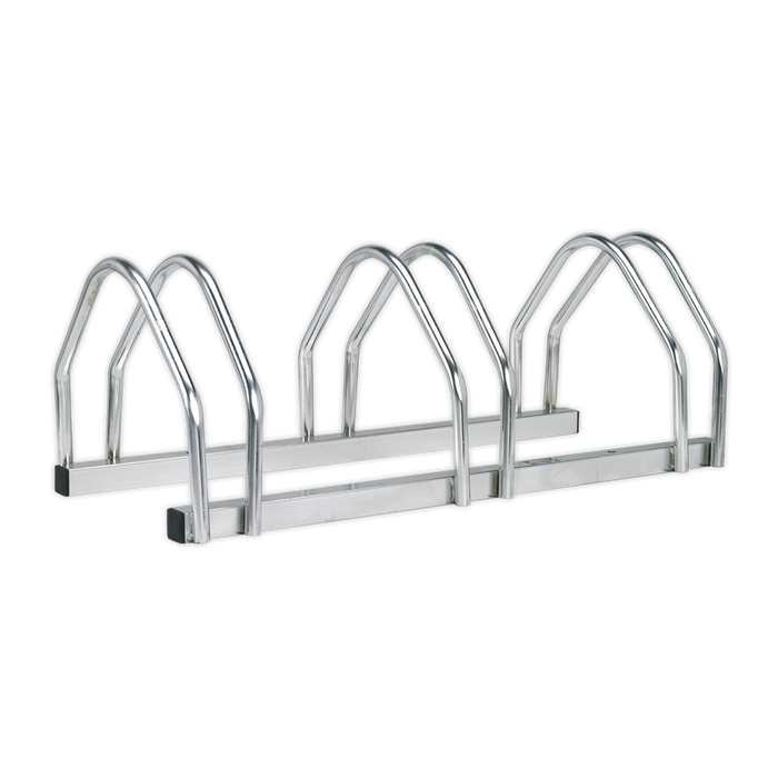 Sealey - BS15 Bicycle Rack 3 Bicycle Janitorial / Garden & Leisure Sealey - Sparks Warehouse