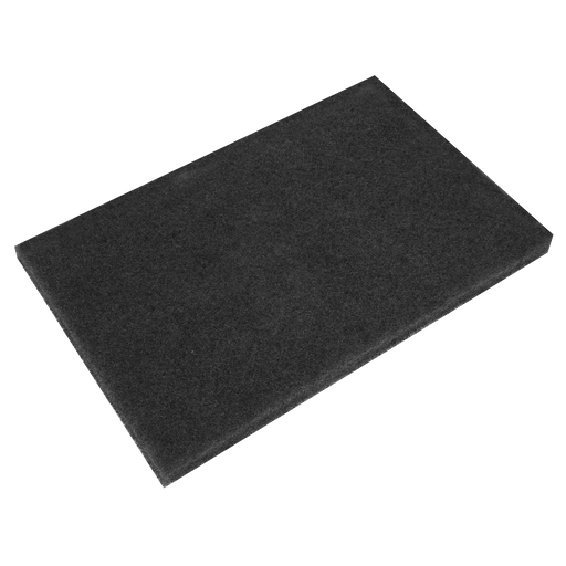 Sealey - BSP1218 12 x 18 x 1 Black Stripping Pads - Pack of 5 Power Tool Accessories Sealey - Sparks Warehouse