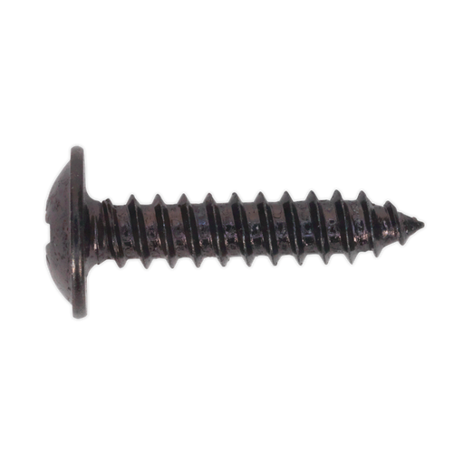 Sealey - BST4219 Self Tapping Screw 4.2 x 19mm Flanged Head Black Pozi BS 4174 Pack of 100 Consumables Sealey - Sparks Warehouse