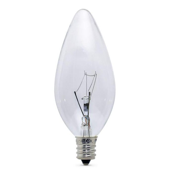 Candle 40w E12 240v Clear 35mm Light Bulb