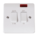 Scolmore CCA024 - 20A DP Sink Bath Switch With Neon Essentials Scolmore - Sparks Warehouse