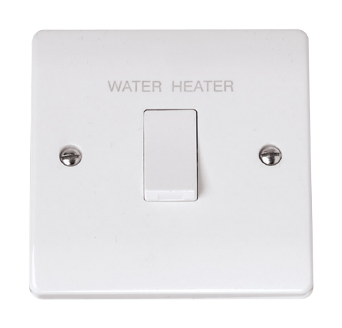 Scolmore CCA040 - 20A DP 'Water Heater' Switch Essentials Scolmore - Sparks Warehouse