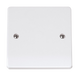 Scolmore CCA060 - 1 Gang Blank Plate Essentials Scolmore - Sparks Warehouse