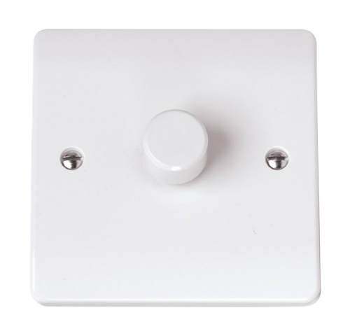 Scolmore CCA141 - 1 Gang 2 Way 250W Dimmer Switch Essentials Scolmore - Sparks Warehouse