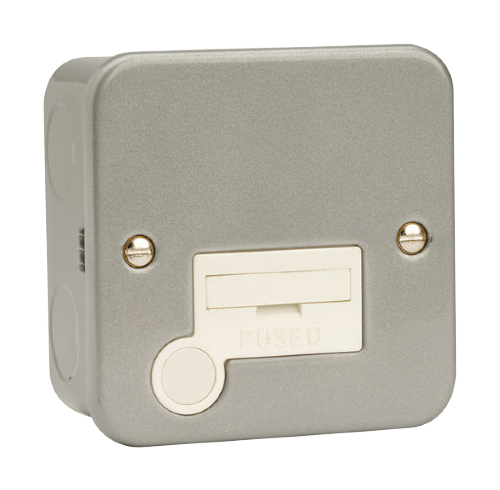 Scolmore CL049 - 3A Fused Connection Unit With Optional Flex Outlet Essentials Scolmore - Sparks Warehouse