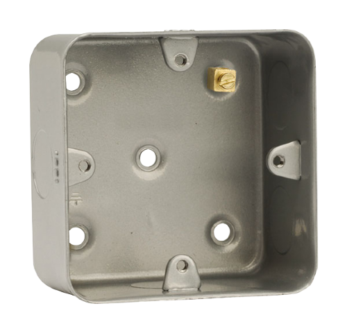 Scolmore CL083 - 1 Gang 40mm Deep Mounting Box Essentials Scolmore - Sparks Warehouse