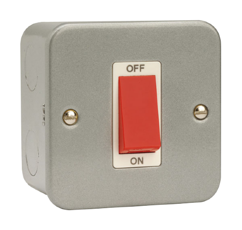 Scolmore CL200 - 45A 1 Gang DP Switch Essentials Scolmore - Sparks Warehouse