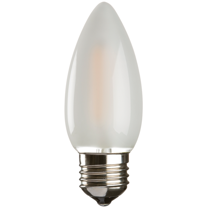 Knightsbridge CL2ESO 230V 2W LED 35mm Candle ES Frosted LED Light Bulbs Knightsbridge - Sparks Warehouse