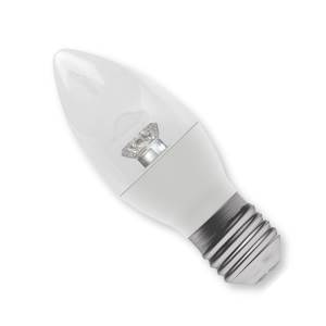 240v 7w LED Candle E27 Clear Non Dimmable 500lm - BELL - 05822 LED Lighting Bell - Sparks Warehouse