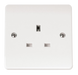 Scolmore CMA030 - 13A 1 Gang Unswitched Socket MODE Accessories Scolmore - Sparks Warehouse