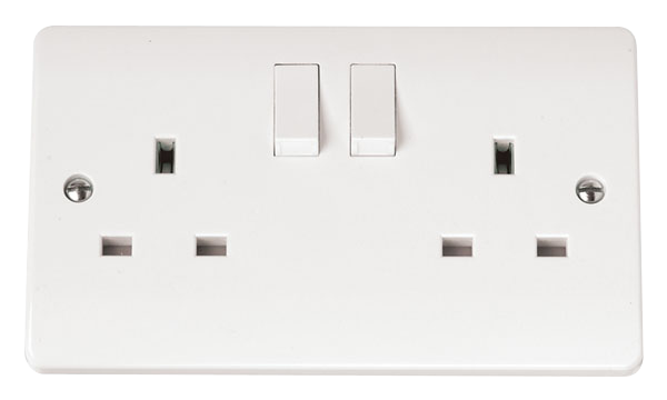 Scolmore CMA036-SC Mode Sockets - 13a Uk 2g Dp 13a Swi Socket Outlet - Ec Laser  Scolmore - Sparks Warehouse