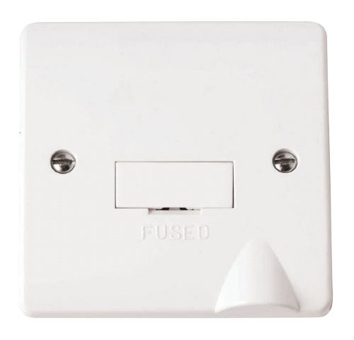 Scolmore CMA050 - 13A Fused Connection Unit With Flex Outlet MODE Accessories Scolmore - Sparks Warehouse