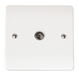 Scolmore CMA065 - Single Coaxial Outlet MODE Accessories Scolmore - Sparks Warehouse