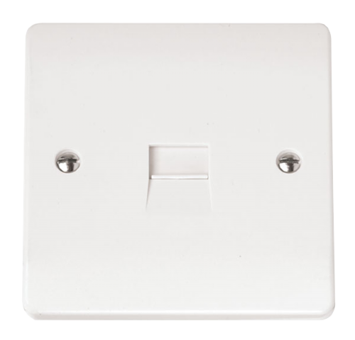 Scolmore CMA119 - Single Telephone Master Socket Outlet MODE Accessories Scolmore - Sparks Warehouse