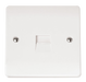 Scolmore CMA124 - Single Telephone Outlet - Secondary MODE Accessories Scolmore - Sparks Warehouse