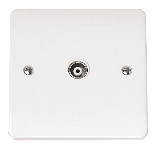 Scolmore CMA158 - Single Isolated Coaxial Outlet MODE Accessories Scolmore - Sparks Warehouse