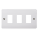 Scolmore CMA20403 - 3 Gang GridPro® Frontplate GridPro Scolmore - Sparks Warehouse