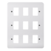 Scolmore CMA20509 - 9 Gang GridPro® Frontplate GridPro Scolmore - Sparks Warehouse